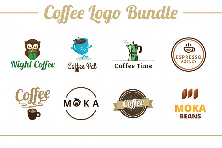 Coffee Logo Template Bundle