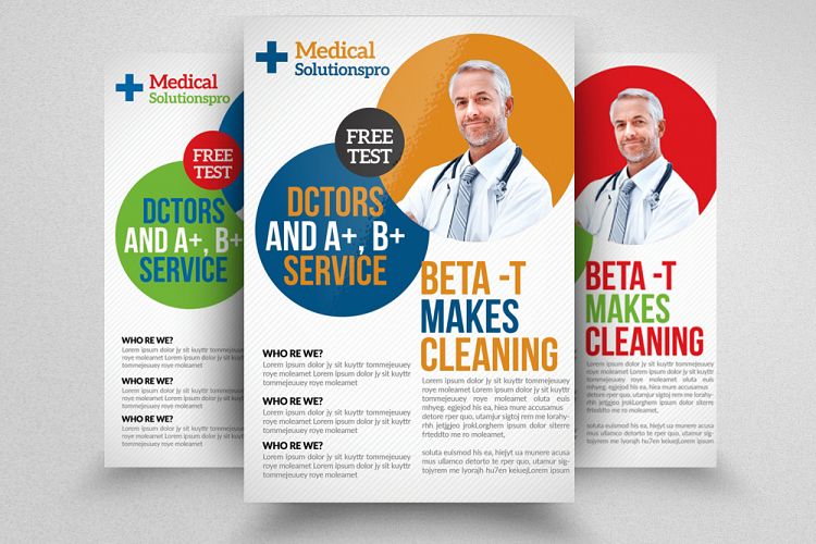 Medical Doctor Flyer Template