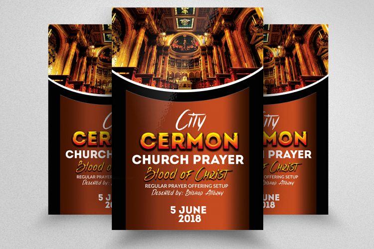 Church Prayer Flyer