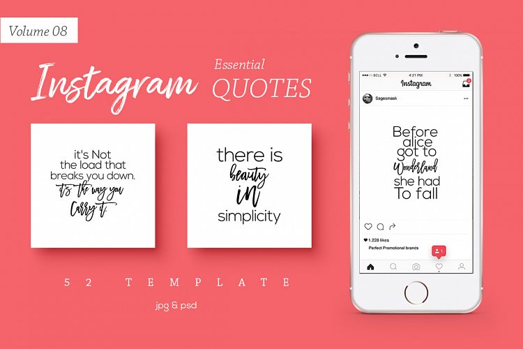 52 Instagram Essential Quotes Vol. 8