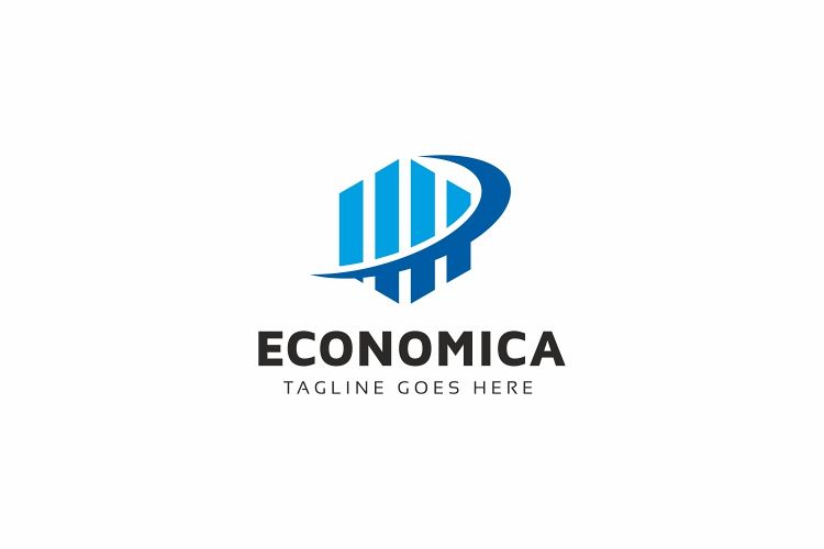 Data Growth Logo Template