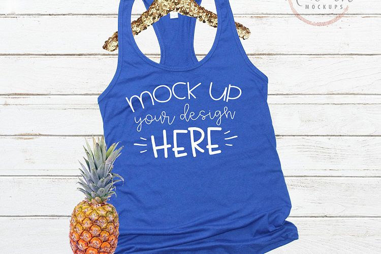 Mock up Next Level 1533 Royal Mockup