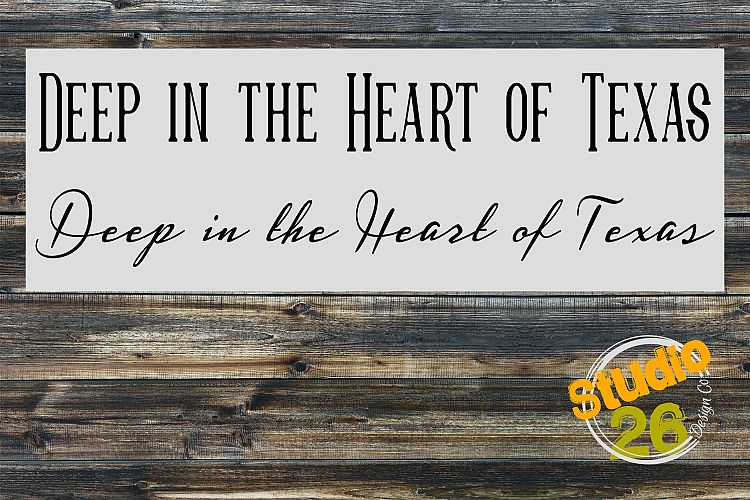 Deep in the Heart of TX
