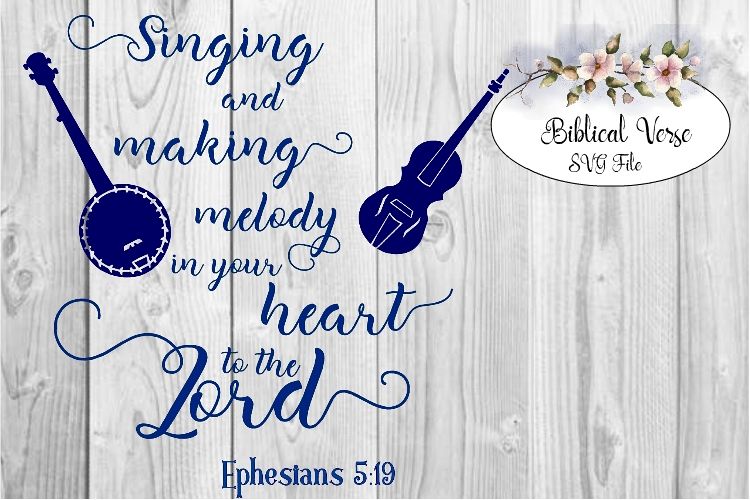 Biblical Verse, SVG Cut File