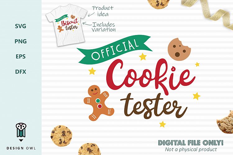 Official cookie / biscuit tester - SVG files
