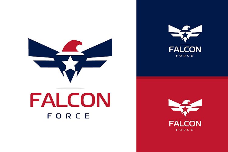Falcon, Eagle logo design