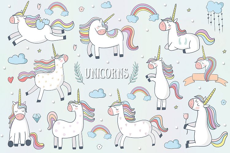 Unicorn Face SVGs Image 2