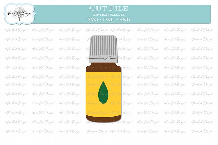 Oil Bottle 2 SVG DXF PNG