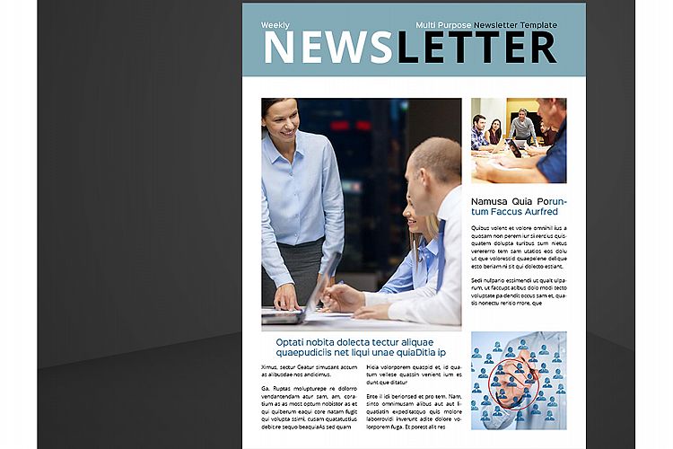 Letter & US Letter Newsletter
