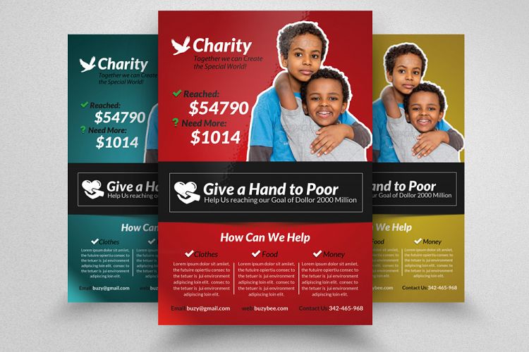 Charity   Donation Flyer