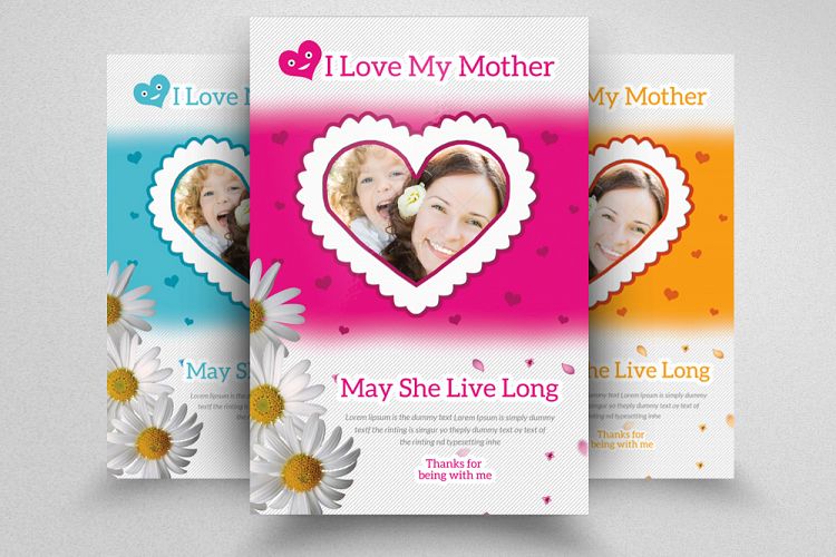 Mothers Day Flyer Template
