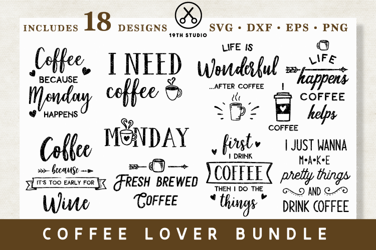 Coffee SVG Bundle - MB7