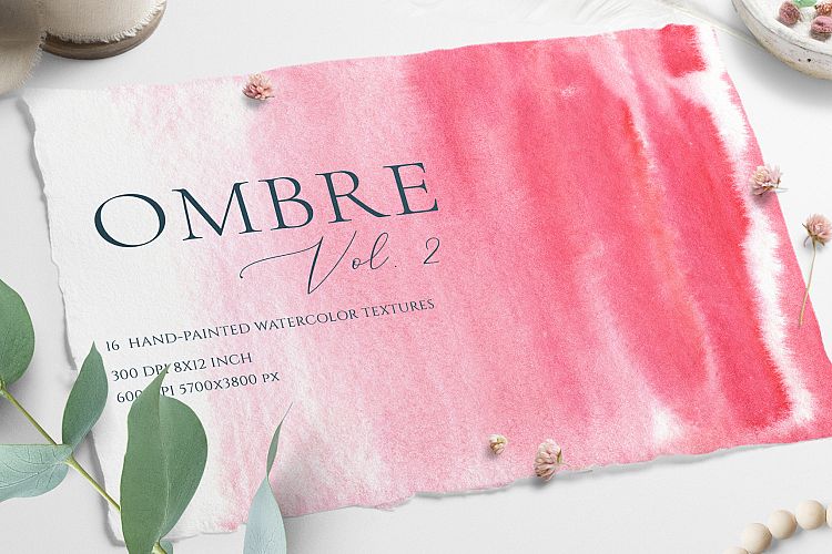 Ombre Watercolor Texture 2