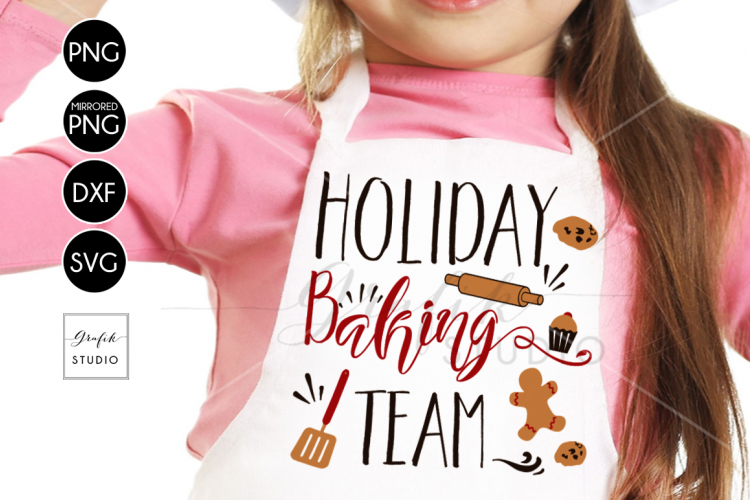 Holiday Baking Team CHRISTMAS SVG for Cricut