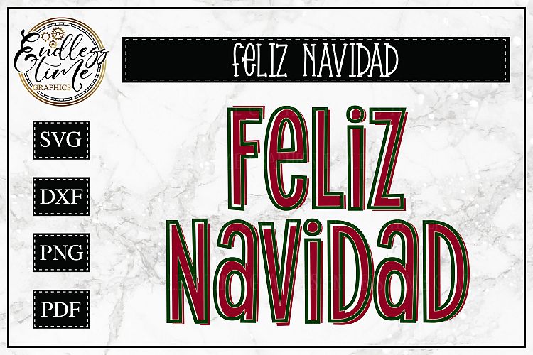 Download Free Svgs Download Feliz Navidad Svg Cut File Merry Christmas In Spanish Free Design Resources