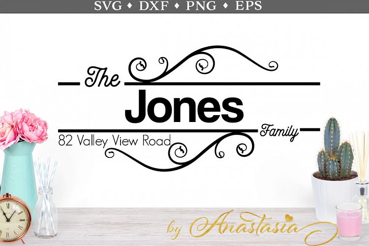 Mailbox Decal SVG cut file