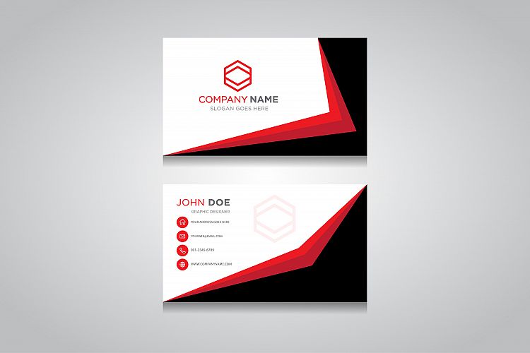 Business Card Template. creative business card