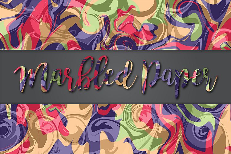 Marbled Paper No8
