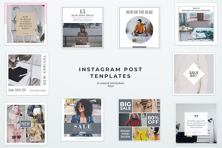 Simple Instagram Post Templates