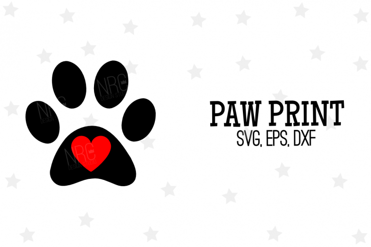 Paw Print SVG File