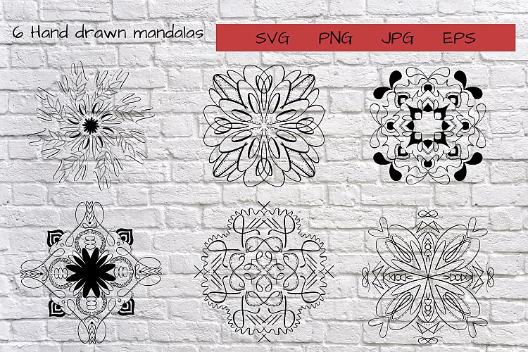 Download Mandalas bundle (115918) | SVGs | Design Bundles