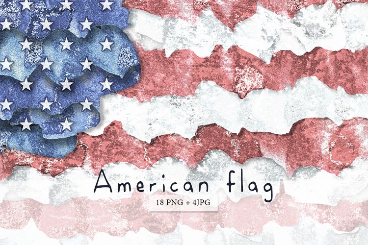 American flag. USA.