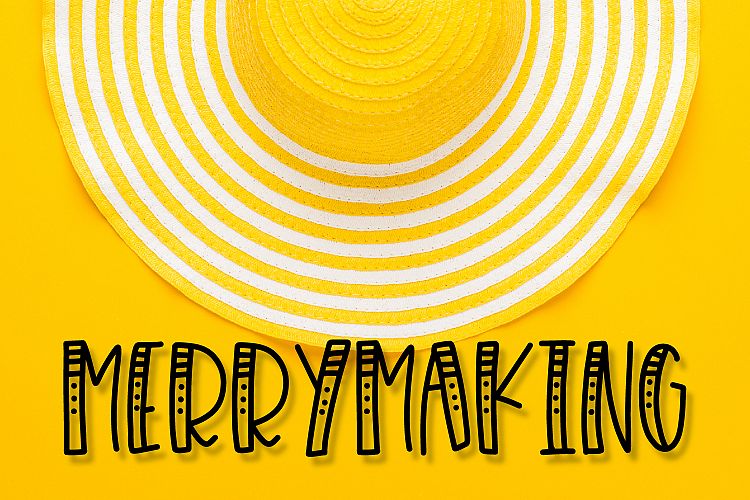 Merrymaking - 4 Styles Font Duo - Handlettered