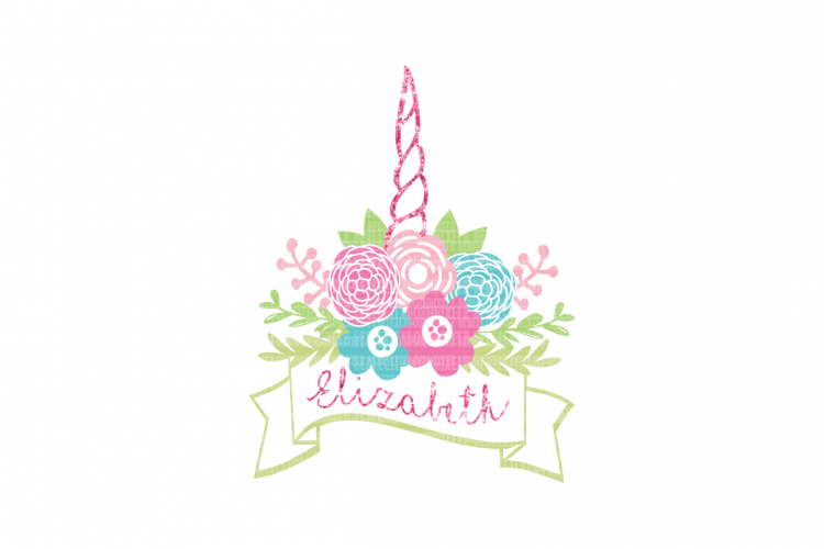 mermaid crown birthday Unicorn Bundles   Scrapbooking Design Files Stencil SVG
