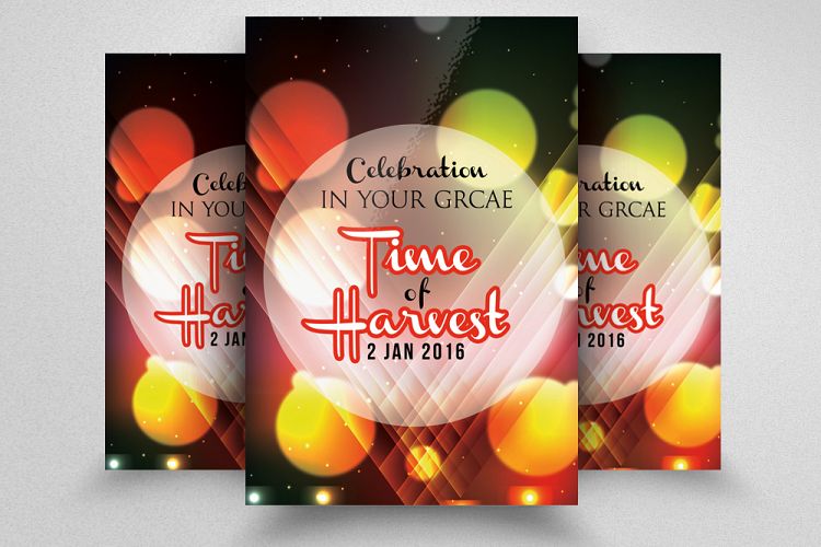 Harvest Festival Flyer