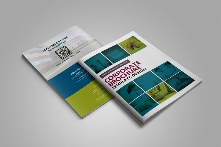 8 Page Corporate Bifold Brochure 2