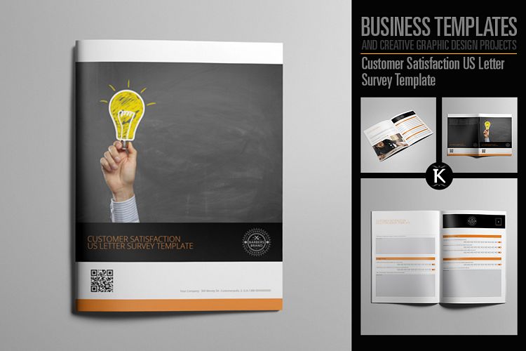 Customer Satisfaction US Letter Survey Template
