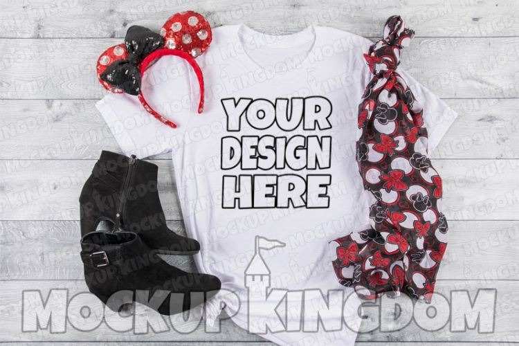 Unisex Crew Neck Shirt Mockup, Bella Canvas Mockup