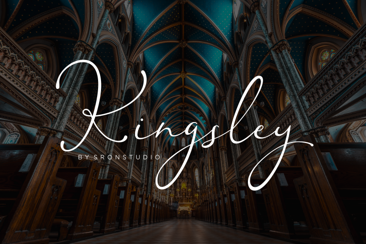 Kingsley - Modern Script Font