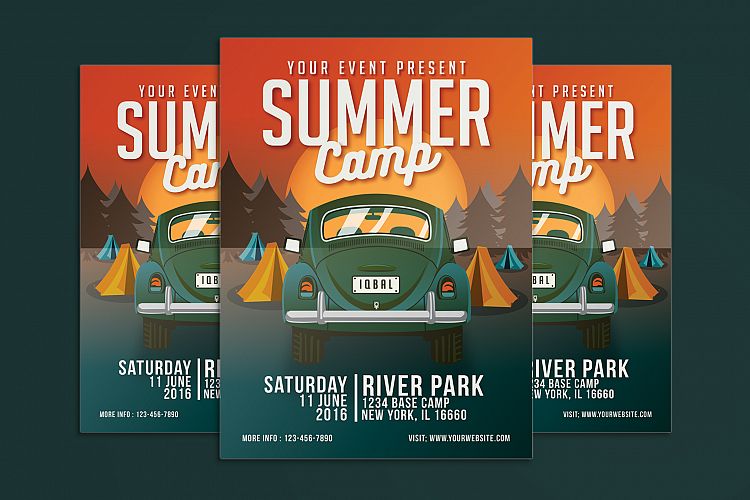 Summer Camp Flyer 