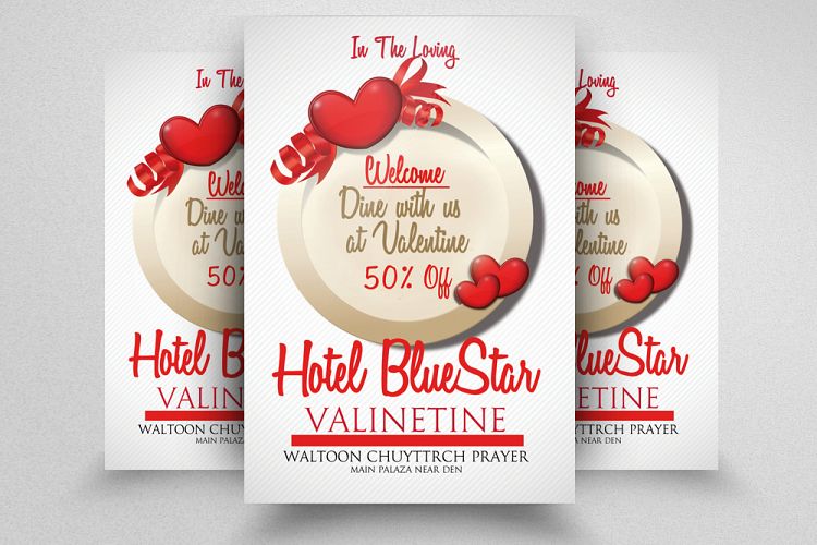 Valentines Day Flyer Template