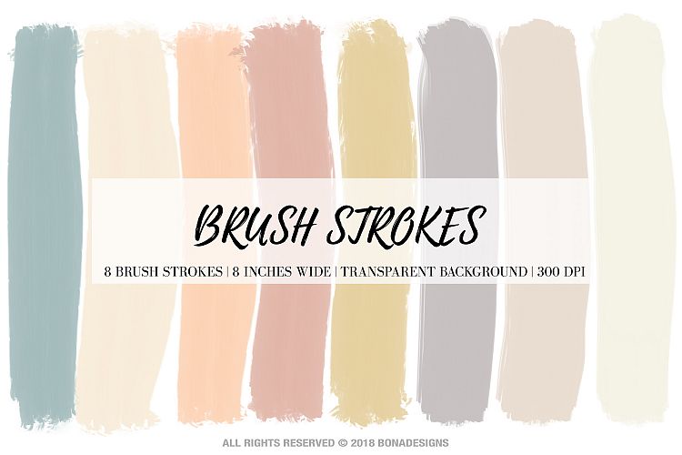 Brush Strokes, Digital Brush Strokes