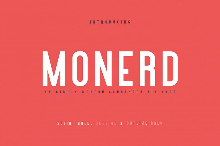 Monerd - Simply Sans Serif