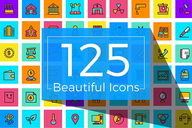 125 Beautiful Icons