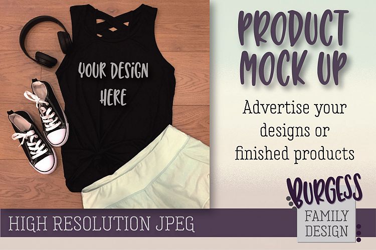 MOCK UP Workout teal shorts | High Resolution JPEG