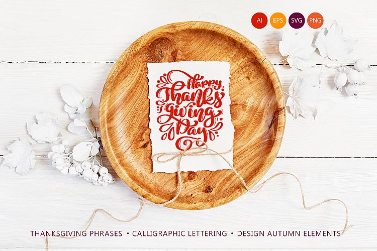 Happy Thanksgiving Vector Pack