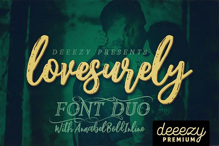 Lovesurely Font Duo