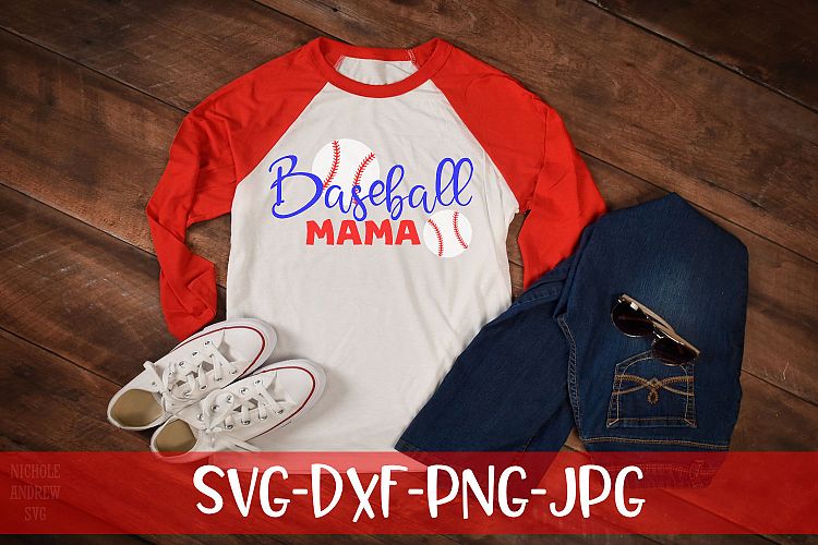Baseball Mama, Baseball, SVG