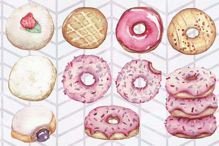 10 Premium Donuts