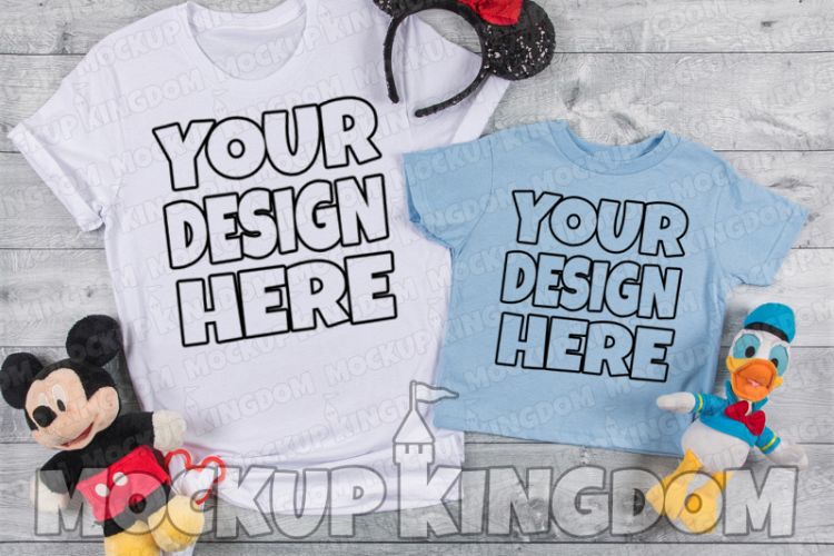 Mommy and Me Mockup, Crew Neck Mockup, Parent Child Mockup