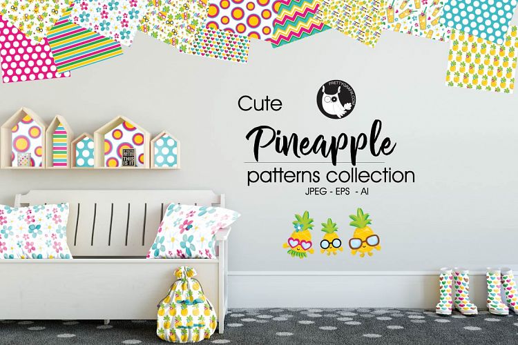 PINEAPPLE, digital papers