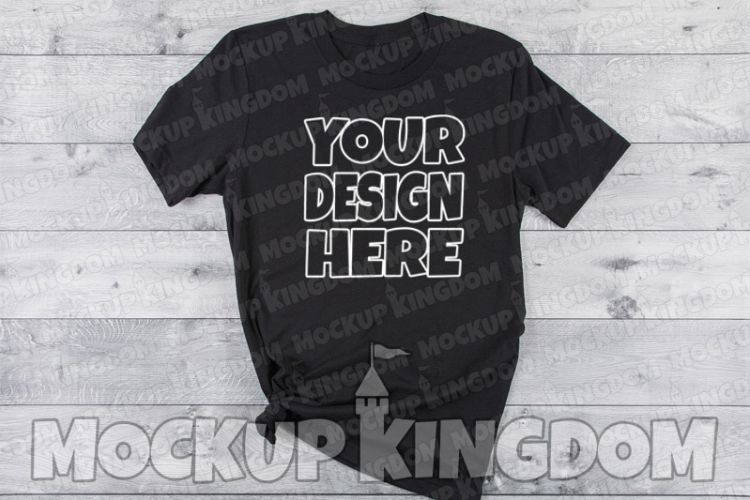 Unisex Crew Neck Shirt Mockup, Bella Canvas Mockup
