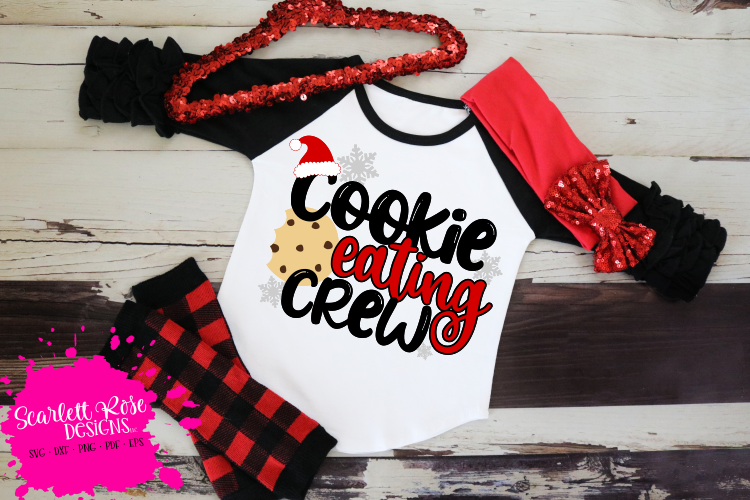 Cookie Eating Crew - Christmas SVG