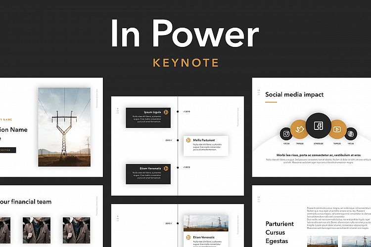 In Power Keynote Template