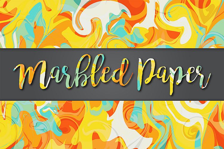 Marbled Paper No10