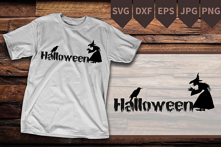 witch SVG-Witch PNG- halloween svg- witch with wand